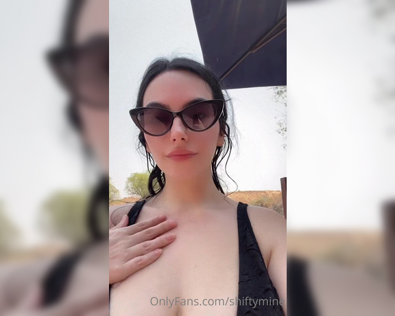 Shiftymine Onlyfans leaked - Last day of vacation in the desert This bikini is a little tight I think