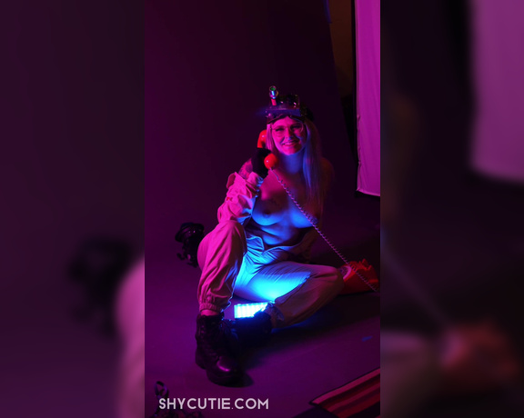 Shycutie Onlyfans - More behind the scenes Ghostbusters photoshoot