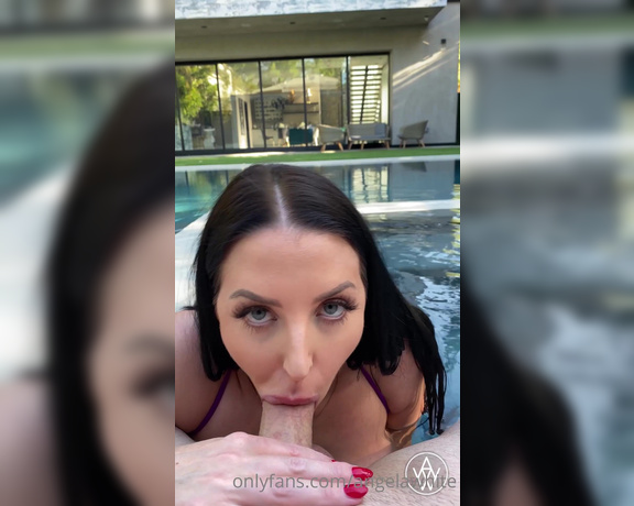 (OnlyFans) Angela White - Pound Me In The Jacuzzi, All Sex, Big Ass, Big Tits, Blowjob, Brunette, Bubble Butt, Hardcore, POV