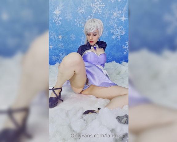 Lana Rain Onlyfans aka Lana_rain - Weiss Schnee 3