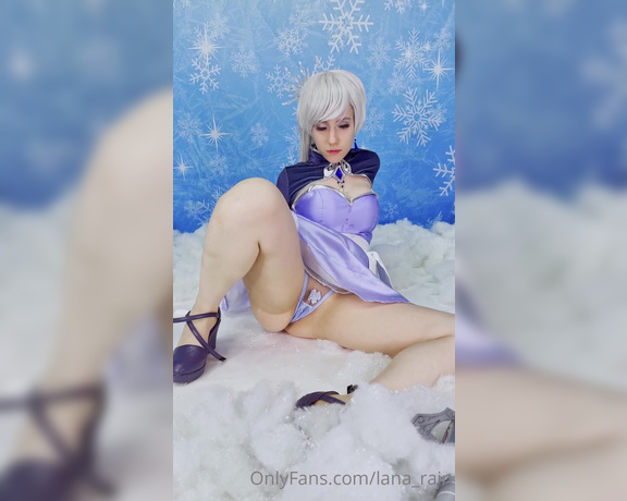 Lana Rain Onlyfans aka Lana_rain - Weiss Schnee 3