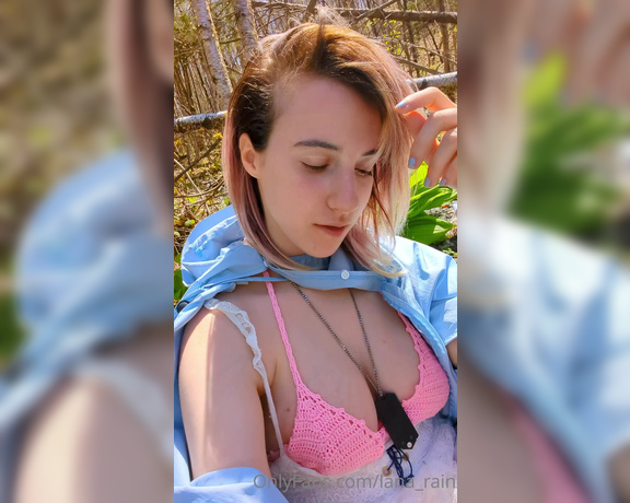 Lana Rain Onlyfans aka Lana_rain - Just a relaxing day in the woods~