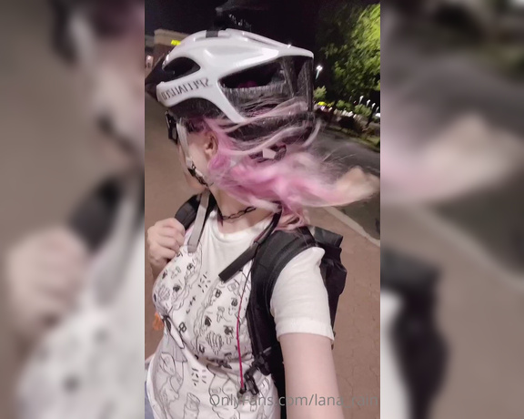 Lana Rain Onlyfans aka Lana_rain - New mini vlog for you guys! I was out biking and wanted to show you guys my bike! Sorry about the