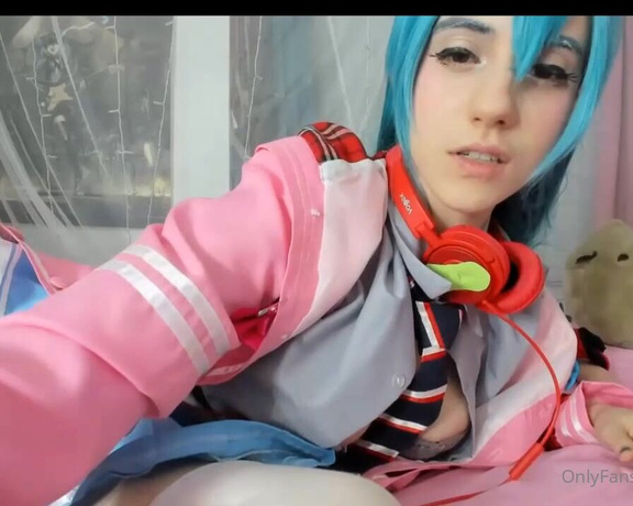 Lana Rain Onlyfans aka Lana_rain - Hatsune Miku Cum Show on 01 17 2018