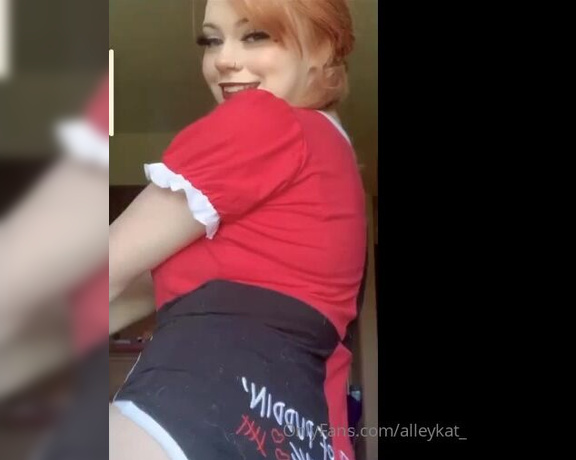 Alley Kat aka Alleykat421 Nude - Pre session TikTok