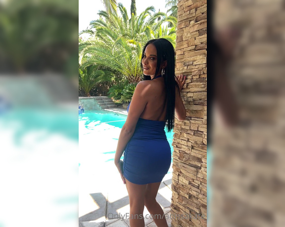 Anissa Kate aka Anissakate OnlyFans - First Auction Make me an offer in DMs Do you wanna purchase my Very sexy Blue Dress I shoot 4
