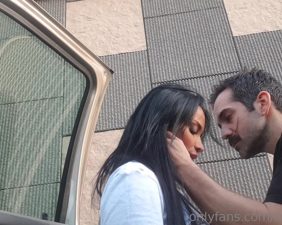 Anissa Kate aka Anissakate OnlyFans - We were stuck in the traffic so we decided to stop along the road and we fucked  watch us