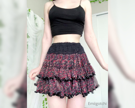 Emi aka Emiigotchi OnlyFans - Do you like my skirt 3 I’ve been having a lot of fun making short and sweet videos for you all 1