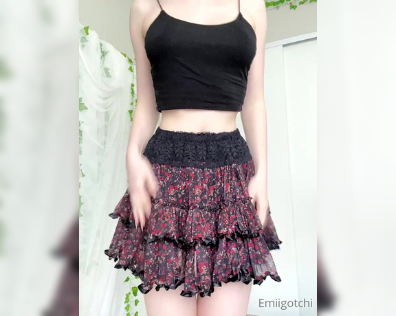 Emi aka Emiigotchi OnlyFans - Do you like my skirt 3 I’ve been having a lot of fun making short and sweet videos for you all 1