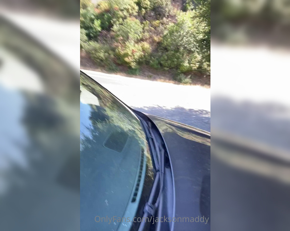 Jackson & Maddy  aka Jacksonmaddy OnlyFans - We decided to pull over on our road trip and have some naughty fun cars drove by as we had sex