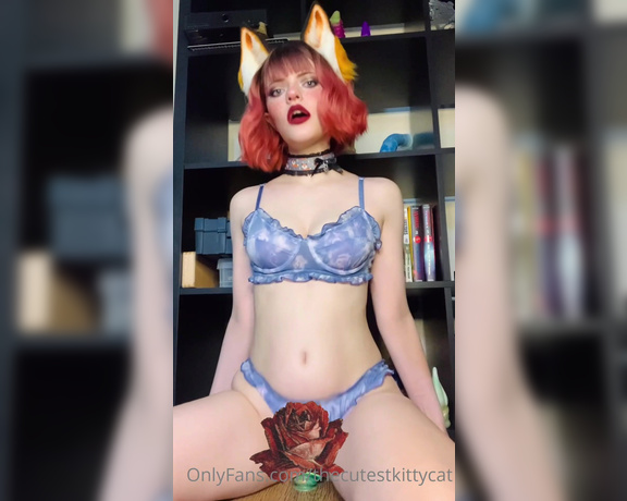 Misty silver aka Thecutestkittycat OnlyFans - Riding another tentacle, Leana from phreak club