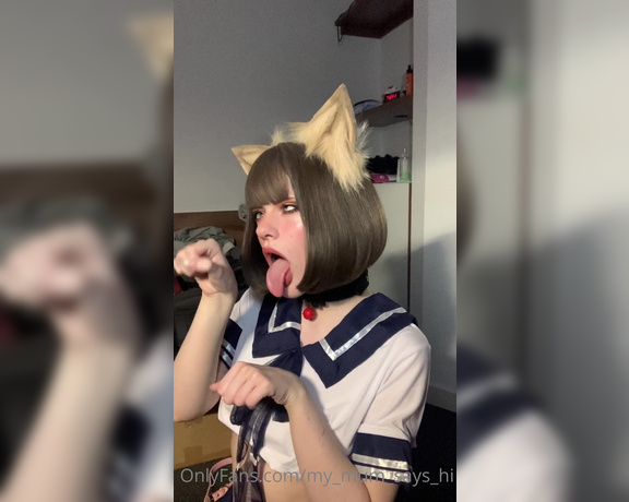 Misty silver aka Thecutestkittycat OnlyFans - Sailor outfit catgirl ahegao, body, butt and feet videos 3