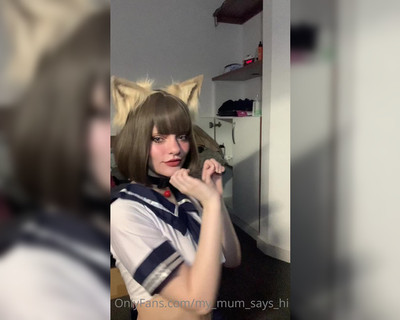 Misty silver aka Thecutestkittycat OnlyFans - Sailor outfit catgirl ahegao, body, butt and feet videos 3