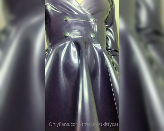 Misty silver aka Thecutestkittycat OnlyFans - More of my latex jacket 16