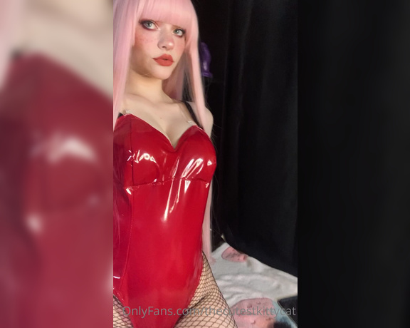 Misty silver aka Thecutestkittycat OnlyFans - Bunny girl zero two~ 2