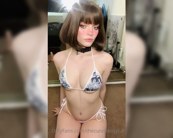 Misty silver aka Thecutestkittycat OnlyFans - Excited for your dick~ I can’t wait to taste you! 2