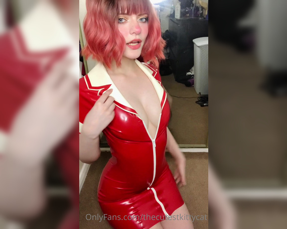 Misty silver aka Thecutestkittycat OnlyFans - I shined up this latex dress just to tease you in it, now let me tell you what I want you to do to m