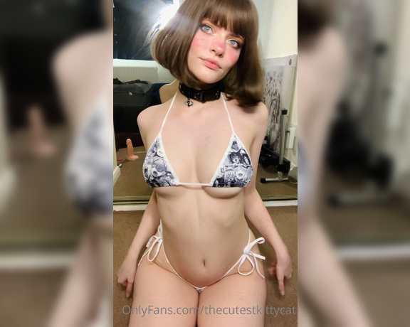 Misty silver aka Thecutestkittycat OnlyFans - Excited for your dick~ I can’t wait to taste you! 4
