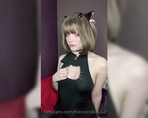 Misty silver aka Thecutestkittycat OnlyFans - Naughty girl dresses up for daddy and gets taught how to act appropriately and take dick in her pu 1