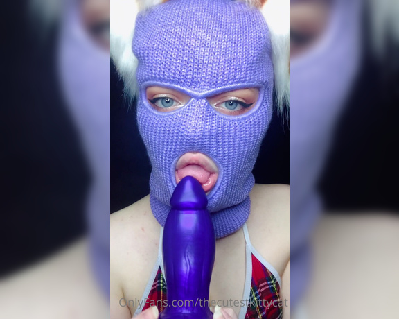 Misty silver aka Thecutestkittycat OnlyFans - Trying out my new dildos~ 2