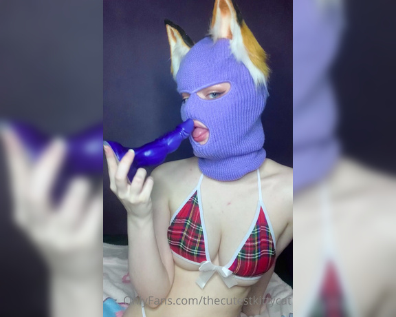Misty silver aka Thecutestkittycat OnlyFans - Trying out my new dildos~ 3