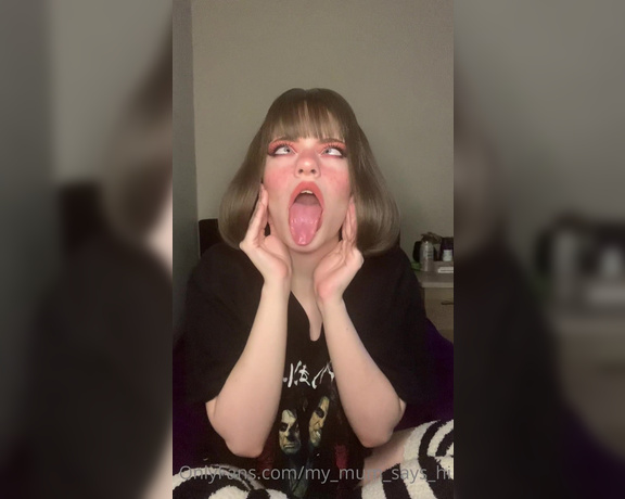 Misty silver aka Thecutestkittycat OnlyFans - Ahegao and squishy face! 1