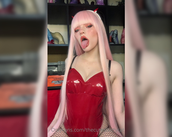 Misty silver aka Thecutestkittycat OnlyFans - Bunny girl zero two~ 1