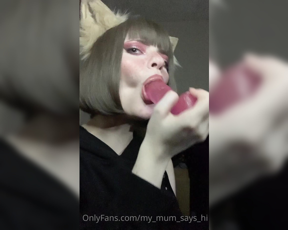 Misty silver aka Thecutestkittycat OnlyFans - Sucking of my masters cock~