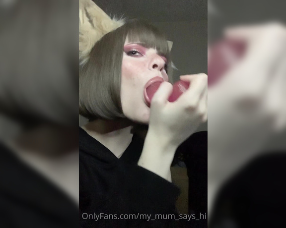 Misty silver aka Thecutestkittycat OnlyFans - Sucking of my masters cock~