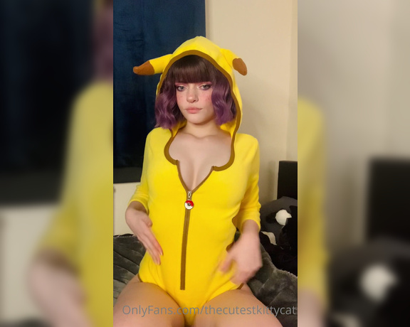 Misty silver aka Thecutestkittycat OnlyFans - You’ve caught a pikachu! Now you can bend it to your will 2