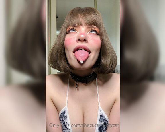 Misty silver aka Thecutestkittycat OnlyFans - Excited for your dick~ I can’t wait to taste you! 1