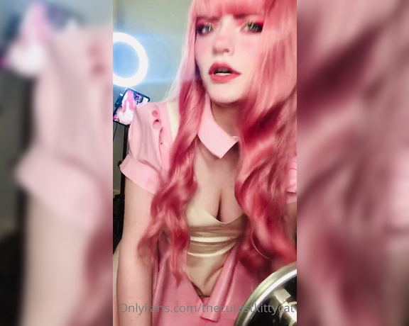 Misty silver aka Thecutestkittycat OnlyFans - Latex nurse joy riding ika, front and back view! Should I do more videos like this 2