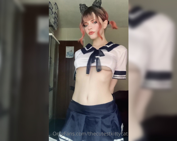 Misty silver aka Thecutestkittycat OnlyFans - More kinky sailor girl~ 3