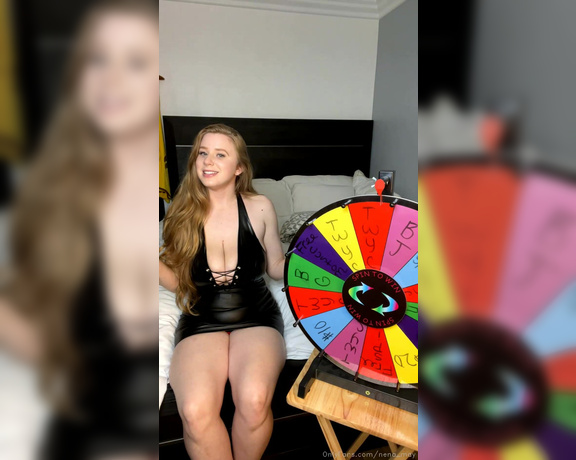 Nena aka Nenasmind OnlyFans - Thank you all who caught the livestream!! Im def going to do another spin the wheel soon!! Im thin