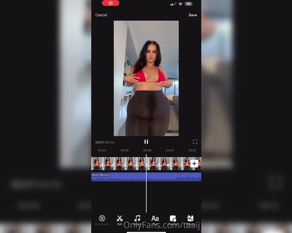 Taaij OnlyFans - Another naughty TikTok