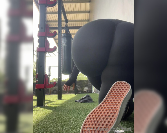 Taaij OnlyFans - POV youre watching me stretch after a sweaty gym session