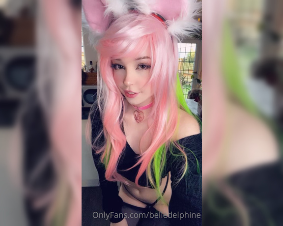 Belle Delphine aka Belledelphine OnlyFans - Me trying to get a good video of me dancing, idk why but i just thought id post them all here lmao 5