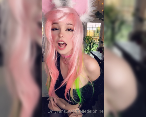 Belle Delphine aka Belledelphine OnlyFans - Me trying to get a good video of me dancing, idk why but i just thought id post them all here lmao 5