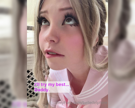 Belle Delphine aka Belledelphine OnlyFans - Submissive Video Roleplay Your vote has registered with me It’s my first time doing something