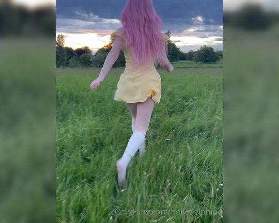 Belle Delphine aka Belledelphine OnlyFans - POV, you come on a walk with me