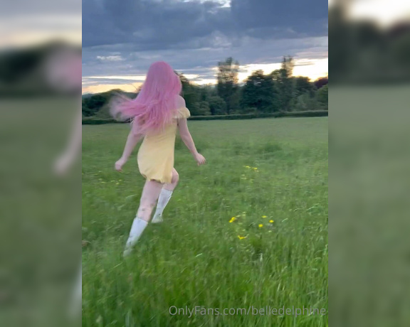 Belle Delphine aka Belledelphine OnlyFans - POV, you come on a walk with me