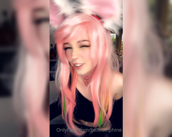 Belle Delphine aka Belledelphine OnlyFans - Me trying to get a good video of me dancing, idk why but i just thought id post them all here lmao 3