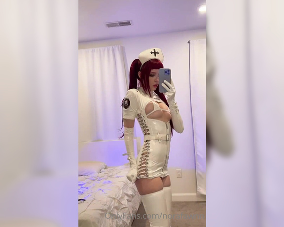 Nora Fawn aka Norafawn OnlyFans - Did this raise your heart rate Wellll good thing I’m a nurse p DM me to get your check up 1