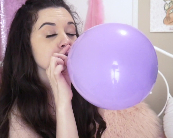 Dannixkush Blowing Up Birthday Balloons