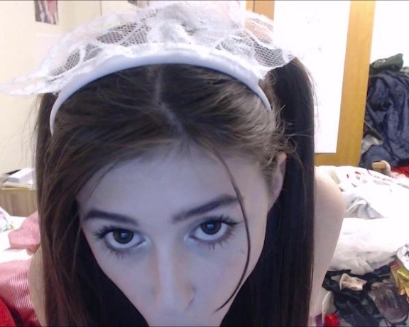 Ecchikitten Slutty Maid Wants Your Cock