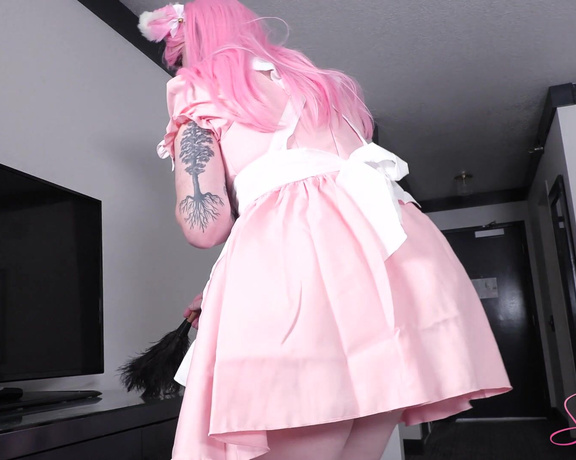 (SissyPOV) Clarissa Cox - He Makes The Cutest Sissy Maid, POV, Shemale, Hardcore, Blowjob, Anal, Bareback