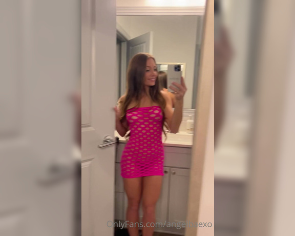 Angelbaexo OnlyFans - Help me decide what video I should make in this dress!( I’m thinking POV BJ… comment please!!