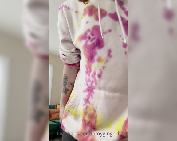 Amy Hart aka Amygingerhart OnlyFans - I just wanted to show you how wet I am first thing in the morning Do you hear that