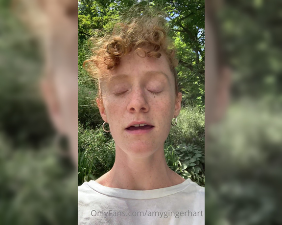 Amy Hart aka Amygingerhart OnlyFans - I don’t look perfect, and I don’t have much of a voice, but here I am singing I Love You by Sarah Ma