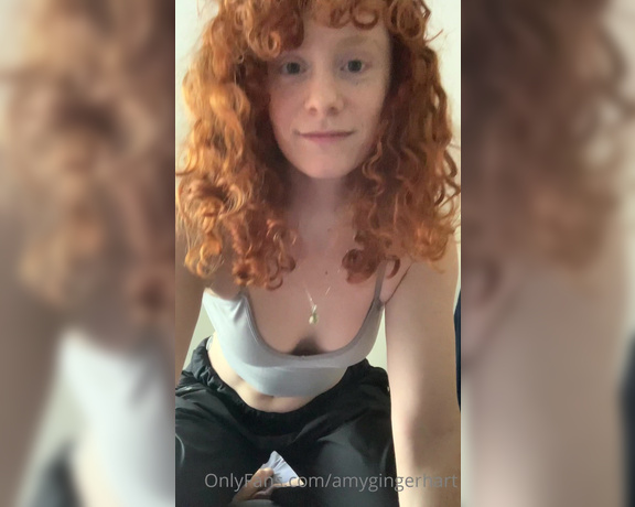 Amy Hart aka Amygingerhart OnlyFans - Trying to get you to fuck me before work